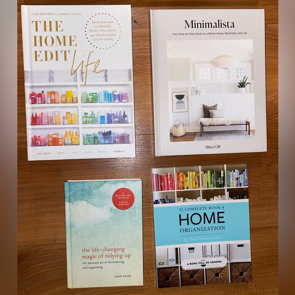 Four Home Organizing Books
